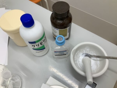 Mohs軟膏の作成